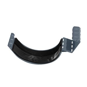 Bratara jgheab D 125 mm, gri • Bravo