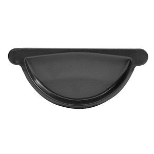 Capac jgheab D 125 mm, gri • Bravo