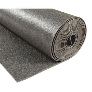Folie polipropilena, parchet, negru, 15 x 1 m, 5 mm