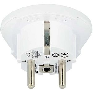 Adaptor priza universal SKROSS 1500211-E, EU, plastic, alb