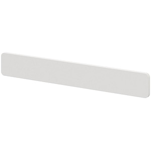 Maner GOODHOME Atomia, otel, 16.5 cm, 2 bucati, alb
