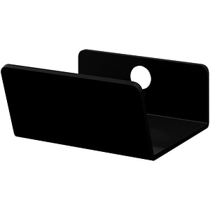 Maner GOODHOME Atomia, otel, 3.7 cm, 2 bucati, negru mat