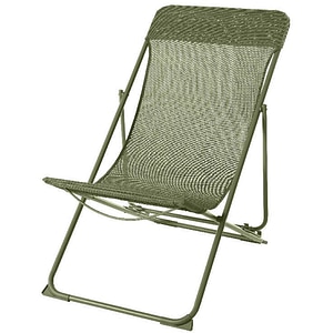 Scaun terasa GOODHOME Joline, otel, 56 x 82 x 91 cm, verde