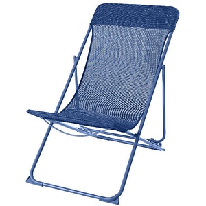 Scaun terasa GOODHOME Joline, otel, 56 x 82 x 91 cm, albastru