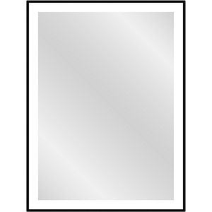 Oglinda baie DUBIEL VITRUM, 60 x 80 cm, iluminare LED, negru