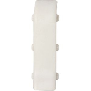Element de legatura IDEAL Elite, PVC, 2 bucati, alb
