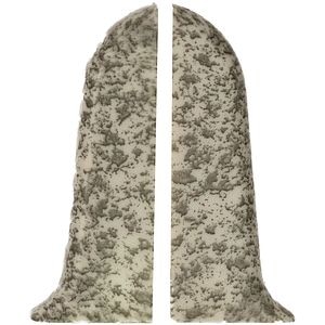 Terminatie stanga dreapta IDEAL, PVC, 2 bucati, sare piper