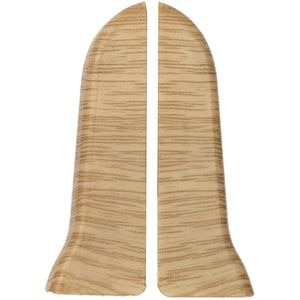 Terminatie stanga dreapta IDEAL Elite, PVC, 2 bucati, stejar