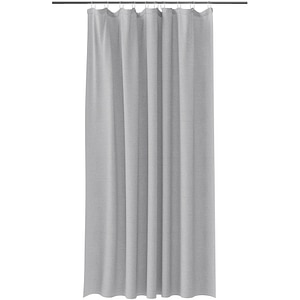 Perdea dus Elland GoodHome, poliester, 180x200 cm, gri