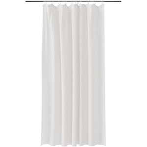 Perdea dus Elland GoodHome, poliester, 180x200 cm, alb