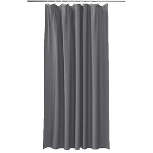 Perdea dus GOODHOME Koros, poliester, 180 x 200 cm, gri