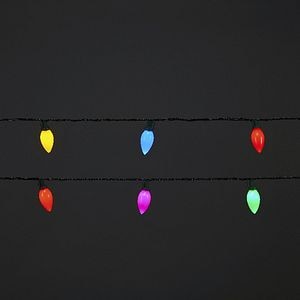 Instalatie brad LED UOEB2023, 30 leduri, iluminat multicolor