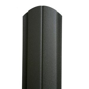 Sipca metalica gri pt garduri, 150 x 10.7 cm, 0.45 mm