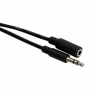 Cablu Jack audio stereo mama, 3.5 mm, 2 m, negru