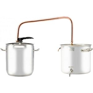 Alambic pentru tuica PERFECT HOME IS48026, 17l, otel-cupru