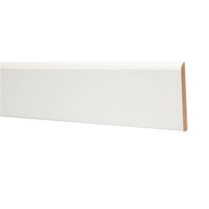 Set pervaz folie, MDF, alb, 6 x 210 cm