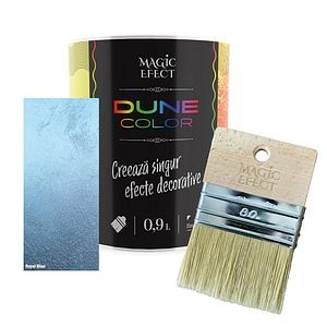 Vopsea acrilica pe baza de apa, albastru royal, 0.9L   Magic Efect Dune