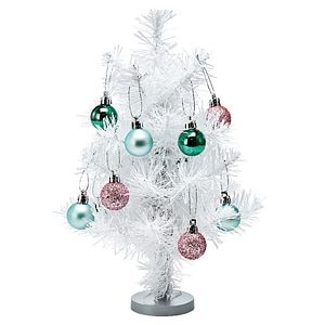 Brad artificial UOML2023, plastic, 32 cm, alb