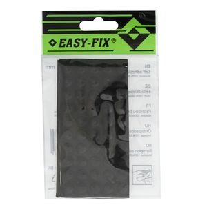 Bumpon autoadeziv 10x1.5mm negru 100