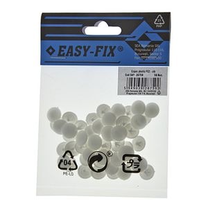 Capac plastic pz2 alb 50buc