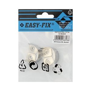 Suport bara haine 25mm ni 2 buc