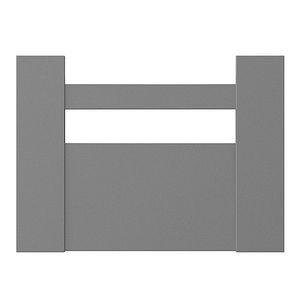 Front sertar GoodHome Soto, 30 cm, gri