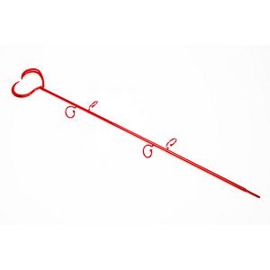 Stick Decor Inima Rosu