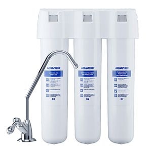Filtru apa Crystal, trei trepte filtrare • Aquaphor