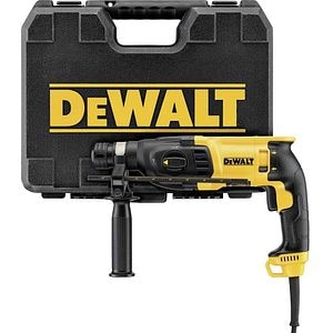 Ciocan rotopercutor SDS-Plus DEWALT D25133K, 800 W, 26 mm, fara acumulator, negru/galben