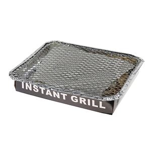 Gratar de unica folosinta LANDMANN 11901, portabil, din aluminiu + tabla, 31 x 25 x 8.5 cm