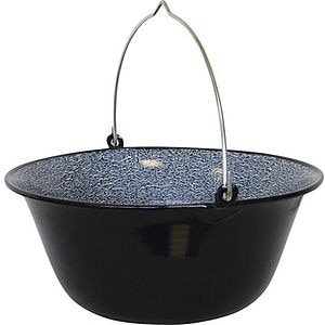 Ceaun emailat LANDMANN, 14l, otel, negru