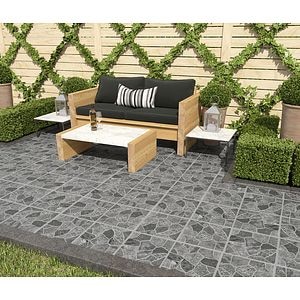 Gresie Exterior, Gri, 33,3 x 33,3 cm, suprafata 1,66 mp, Kai Toppstone