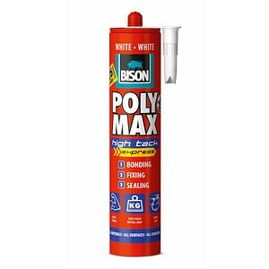Adeziv universal, alb, 425 g • Bison Poly Max high Tack Express