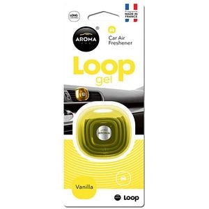 Odorizant auto AROMA Car Loop, gel, Vanilla
