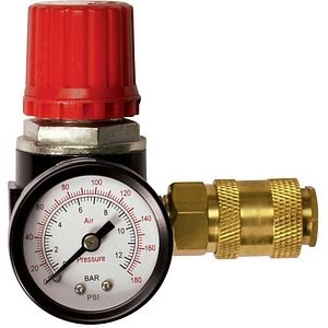 Regulator presiune aer cu manometru STANLEY 152166XSTN, 12bar, cupla rapida