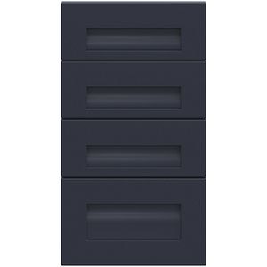 Front usa GOODHOME Garcinia, 39.7 x 71.5 cm, albastru mat