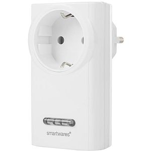 Comutator alimentare wireless Smartwares SH5-RPS-36A, Wi-Fi, 3600W, 30 m, alb