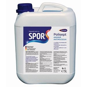 Amorsa antimucegai pentru suprafete cu igrasie, 5 L • Policolor Polisept