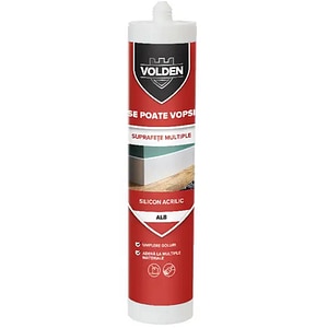 Silicon acrilic etansant VOLDEN 101111757, alb, 280ml