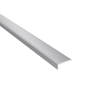 Profil de trecere parchet, Aluminiu Anod, Gri, , 16  x  2000