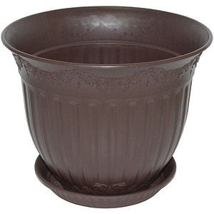 SET GHIVECI CALLA 30CM FARFUR.22CM BRONZ