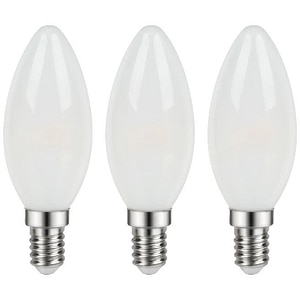 SET 3BEC LED C35 E14 3.4W 470LM