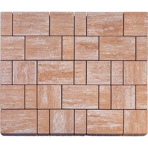 Pavaj SEMMELROCK Rettango Combi, 20 x 6 cm, bej