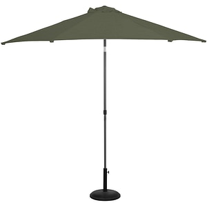 Umbrela terasa GOODHOME Carambole, aluminiu, 270 x 223 cm, verde