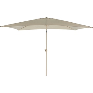 Umbrela terasa GOODHOME Carambole, aluminiu, 300 x 197 cm, bej