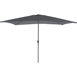 Umbrela terasa GOODHOME Carambole, aluminiu, 300 x 200 cm, gri