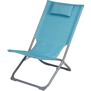 Scaun terasa Curacao, otel, 73 x 47 x 79 cm, albastru