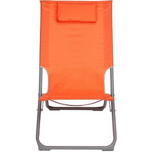 Scaun terasa Curacao, otel, 73 x 47 x 79 cm, portocaliu