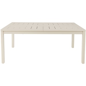 Masa terasa GOODHOME Santorin, aluminiu, 260 x 100 x 75 cm, bej