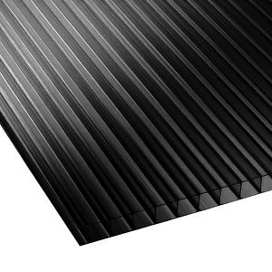 Policarbonat celular, 600 x 210 cm, 8 mm, bronz